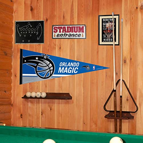 WinCraft Orlando Magic Pennant Full Size 12" X 30" - 757 Sports Collectibles