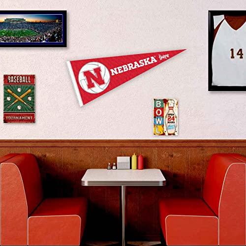Nebraska Huskers Volleyball Pennant - 757 Sports Collectibles