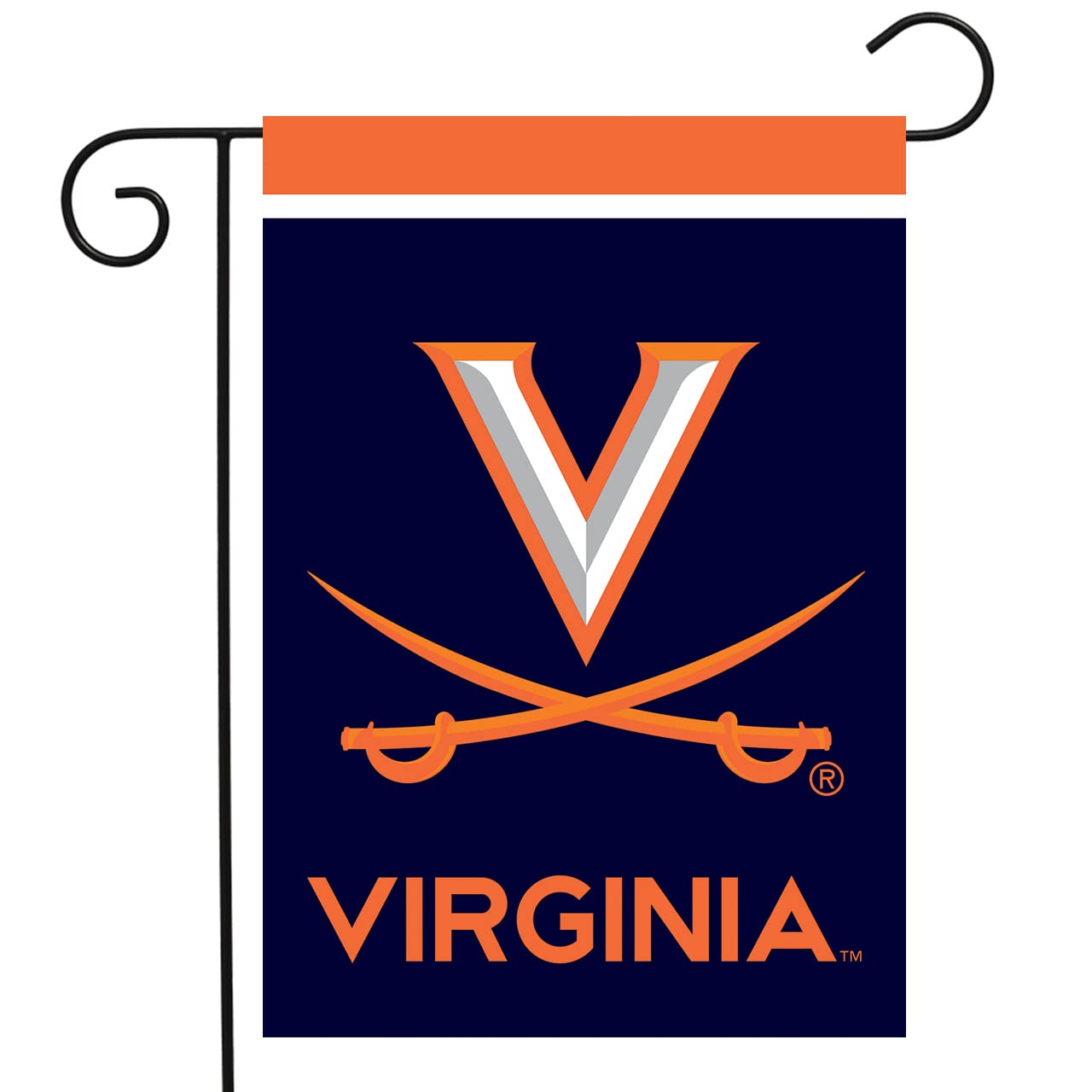 Virginia Cavaliers Garden Flag NCAA Licensed 18" x 12.5" - 757 Sports Collectibles