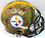 Chase Claypool Autographed Pittsburgh Steelers Camo Mini Helmet- Beckett WWhite - 757 Sports Collectibles