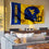 West Virginia Mountaineers Football Helmet Flag - 757 Sports Collectibles