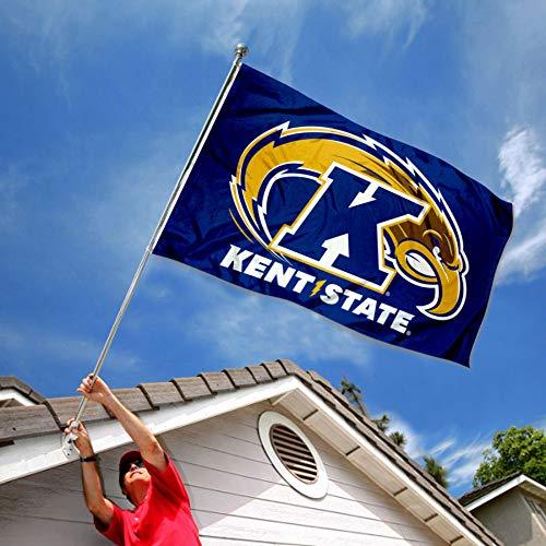 College Flags & Banners Co. Kent State Golden Flashes New Logo Flag - 757 Sports Collectibles