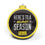 YouTheFan NCAA Iowa Hawkeyes 3D Logo Series Ornament, team colors - 757 Sports Collectibles