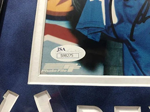 Peyton Manning autographed signed framed 8x10 NFL Indianapolis Colts JSA w/ COA - 757 Sports Collectibles