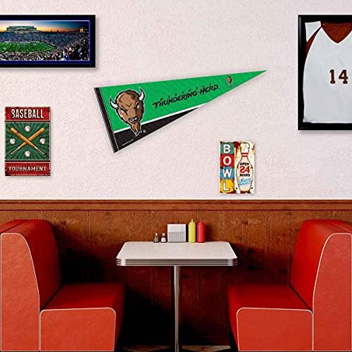College Flags & Banners Co. Marshall Thundering Herd Pennant Full Size Felt - 757 Sports Collectibles