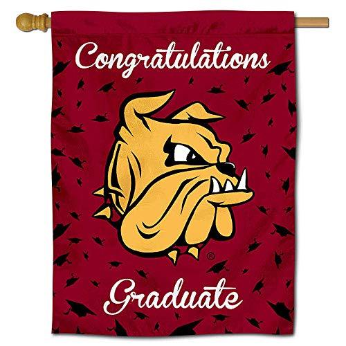 Minnesota Duluth Bulldogs College Graduation Gift Banner Flag - 757 Sports Collectibles