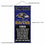 WinCraft Baltimore Ravens Man Cave Fan Banner Wall Door Scroll - 757 Sports Collectibles