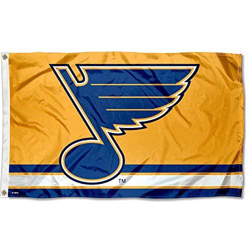 WinCraft St. Louis Blues Gold Flag and Banner - 757 Sports Collectibles