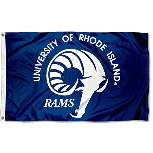 Rhode Island Rams URI University Large College Flag - 757 Sports Collectibles