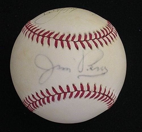 Jim Perry Minnesota Twins Signed/Autographed Baseball 132511