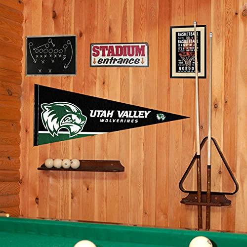 College Flags & Banners Co. Utah Valley Wolverines Pennant Full Size Felt - 757 Sports Collectibles