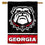 College Flags & Banners Co. Georgia Bulldogs New Dog Two Sided and Double Sided House Flag - 757 Sports Collectibles