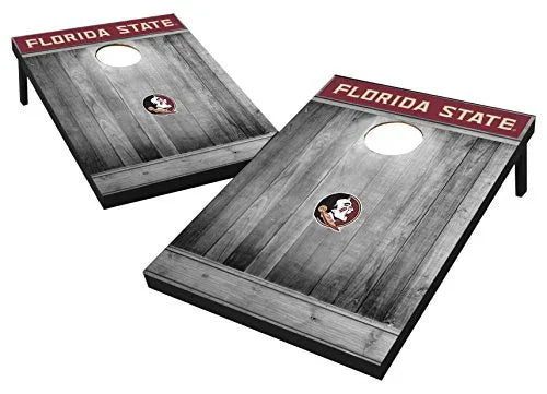Wild Sports NCAA Cornhole Outdoor Game Set, 2' x 3' Foot - Recreational Series - Florida State Seminoles - 757 Sports Collectibles