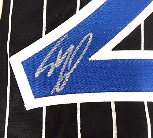 Orlando Magic Shaquille O'Neal Autographed Black Jersey Signed on #2 Beckett BAS Stock #191131 - 757 Sports Collectibles