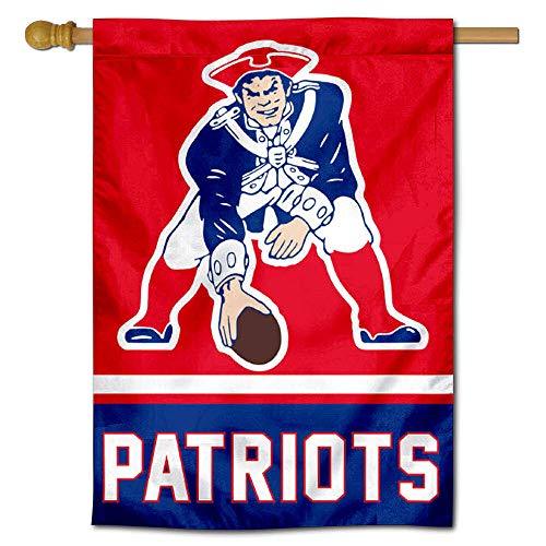 WinCraft New England Patriots Pat Patriot Two Sided House Flag - 757 Sports Collectibles