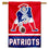 WinCraft New England Patriots Pat Patriot Two Sided House Flag - 757 Sports Collectibles