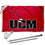 College Flags & Banners Co. University of Central Missouri Flag and Pole Bracket Mount Bundle - 757 Sports Collectibles