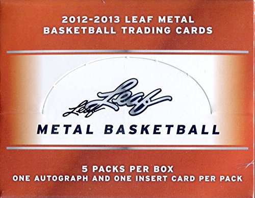 2012-13 Leaf Metal Basketball Hobby Box - 757 Sports Collectibles