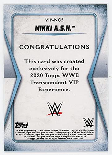 Nikki A.S.H. 2020 Topps Transcendent VIP Autograph Card NC2 /25 - 757 Sports Collectibles