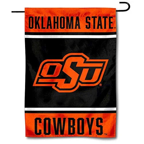 College Flags & Banners Co. Oklahoma State Cowboys Garden Flag - 757 Sports Collectibles