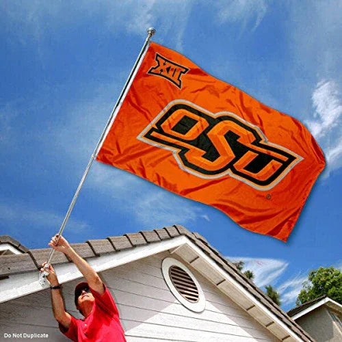College Flags & Banners Co. OSU Cowboys Big 12 3x5 Flag - 757 Sports Collectibles