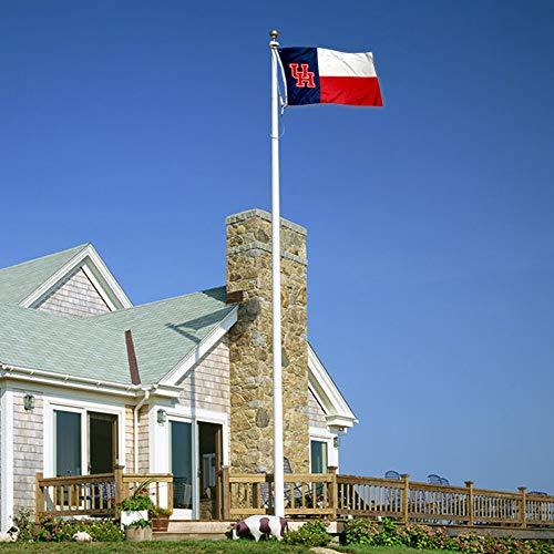 College Flags & Banners Co. Houston Cougars State of Texas Flag - 757 Sports Collectibles