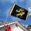 College Flags & Banners Co. Iowa Hawkeyes Vintage Retro Throwback 3x5 Banner Flag - 757 Sports Collectibles