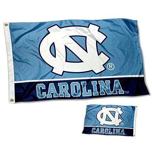College Flags & Banners Co. North Carolina Tar Heels Double Sided Flag - 757 Sports Collectibles