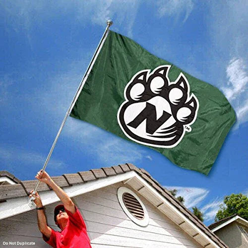 College Flags & Banners Co. Northwest Missouri State Bearcats Embroidered and Stitched Nylon Flag - 757 Sports Collectibles