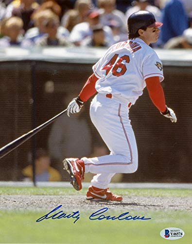 Marty Cordova Autographed Cleveland Indians 8x10 Photo - BAS COA (Vertical) - 757 Sports Collectibles