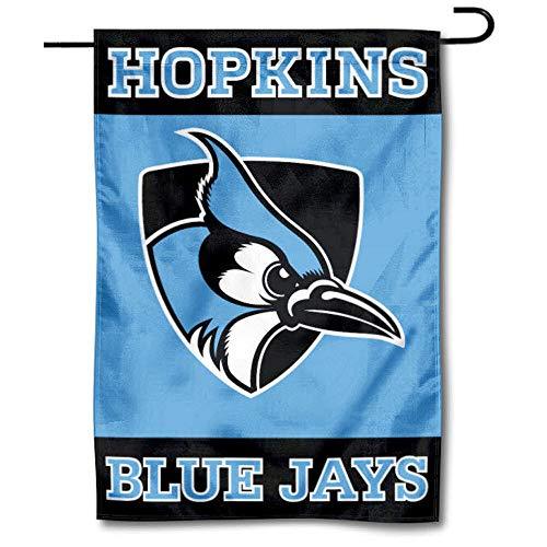College Flags & Banners Co. Johns Hopkins Blue Jays Garden Flag - 757 Sports Collectibles