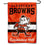 WinCraft Browns Throwback Retro Vintage Garden Flag Double Sided Banner - 757 Sports Collectibles