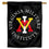 Virginia Military Keydets Black Double Sided House Flag - 757 Sports Collectibles