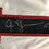 Framed Autographed/Signed Jamie Langenbrunner 33x42 Team USA United States White Hockey Jersey JSA COA - 757 Sports Collectibles