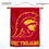 USC Trojans Trojan Head Banner with Hanging Pole - 757 Sports Collectibles