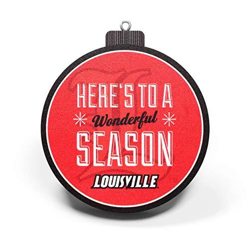 YouTheFan NCAA Louisville Cardinals 3D Logo Series Ornament - 757 Sports Collectibles