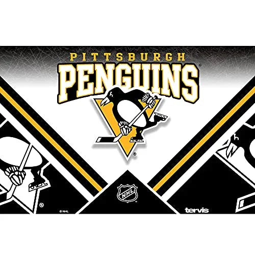 Tervis Triple Walled NHL Pittsburgh Penguins Insulated Tumbler Cup Keeps Drinks Cold & Hot, 30oz - Stainless Steel, Ice - 757 Sports Collectibles