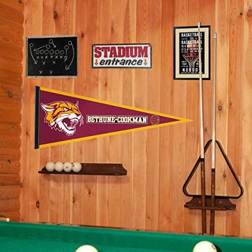 College Flags & Banners Co. Bethune Cookman Wildcats Pennant - 757 Sports Collectibles