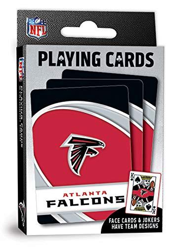 MasterPieces NFL Atlanta Falcons Playing Cards, 2.5" x 3.5" - 757 Sports Collectibles