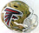 Deion Sanders Autographed Atlanta Falcons F/S Camo Speed Helmet - Beckett W Auth White - 757 Sports Collectibles