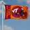 VA Tech Hokies Large Football Helmet 3x5 College Flag - 757 Sports Collectibles