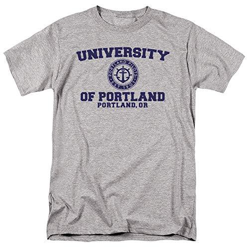 University of Portland Official Circle Logo Unisex Adult T-Shirt, Circle Logo, Large - 757 Sports Collectibles