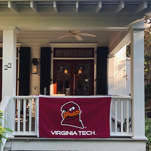 Desert Cactus Virginia Tech Flag Hokies VT Flags Banners 100% Polyester Indoor Outdoor 3x5 (Style 2a) - 757 Sports Collectibles