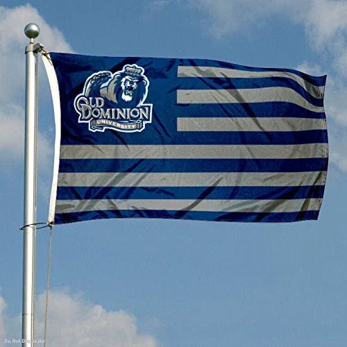 College Flags & Banners Co. Old Dominion Monarchs Stars and Stripes Nation Flag - 757 Sports Collectibles