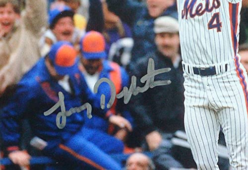 Lenny Dykstra Autographed 8x10 New York Mets Celebrating Photo- JSA W Silver M - 757 Sports Collectibles