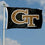 Georgia Tech Black College Flag - 757 Sports Collectibles