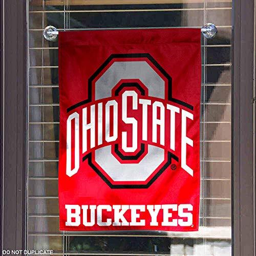 College Flags & Banners Co. Ohio State Buckeyes Garden Flag - 757 Sports Collectibles