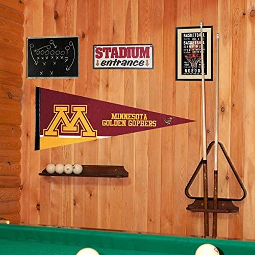 College Flags & Banners Co. Minnesota Gophers Pennant Full Size Felt - 757 Sports Collectibles