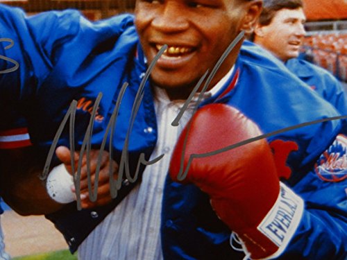 Mike Tyson Doc Gooden Darryl Strawberry Autographed 16x20 Color Photo- JSA W Auth - 757 Sports Collectibles