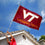 College Flags & Banners Co. Virginia Tech Hokies Double Sided Flag - 757 Sports Collectibles